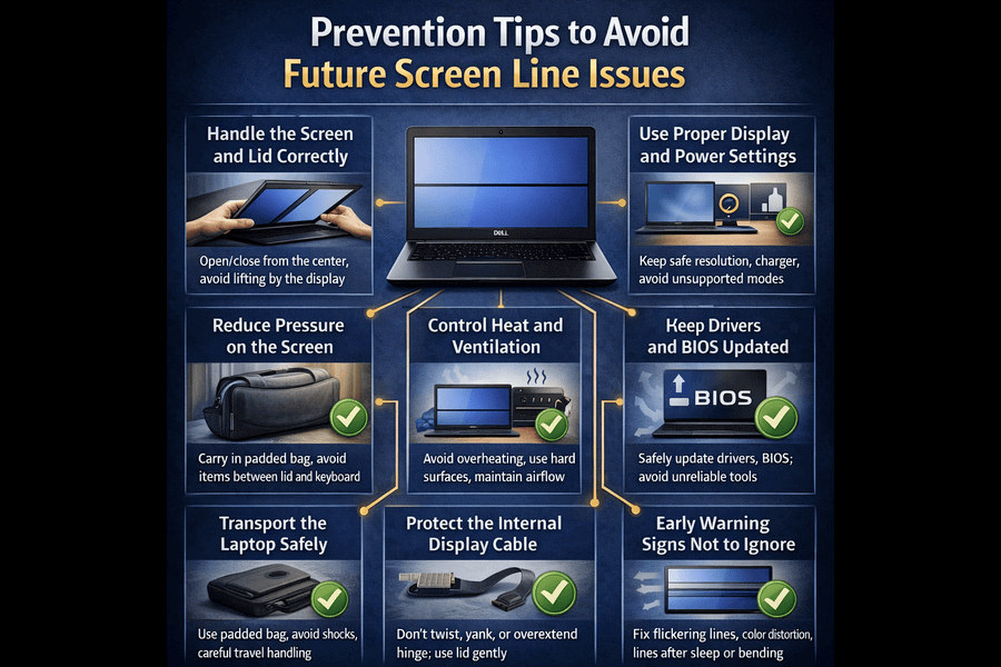 Prevention Tips to Avoid Future Screen Line Issues